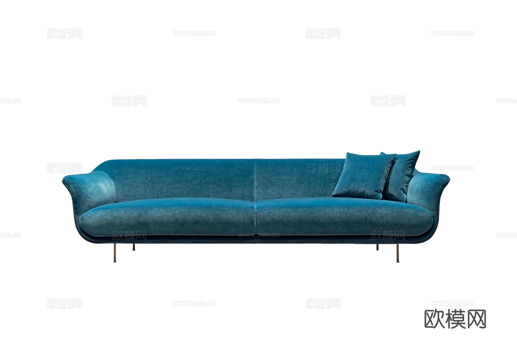 alberla 双人沙发3d模型下载