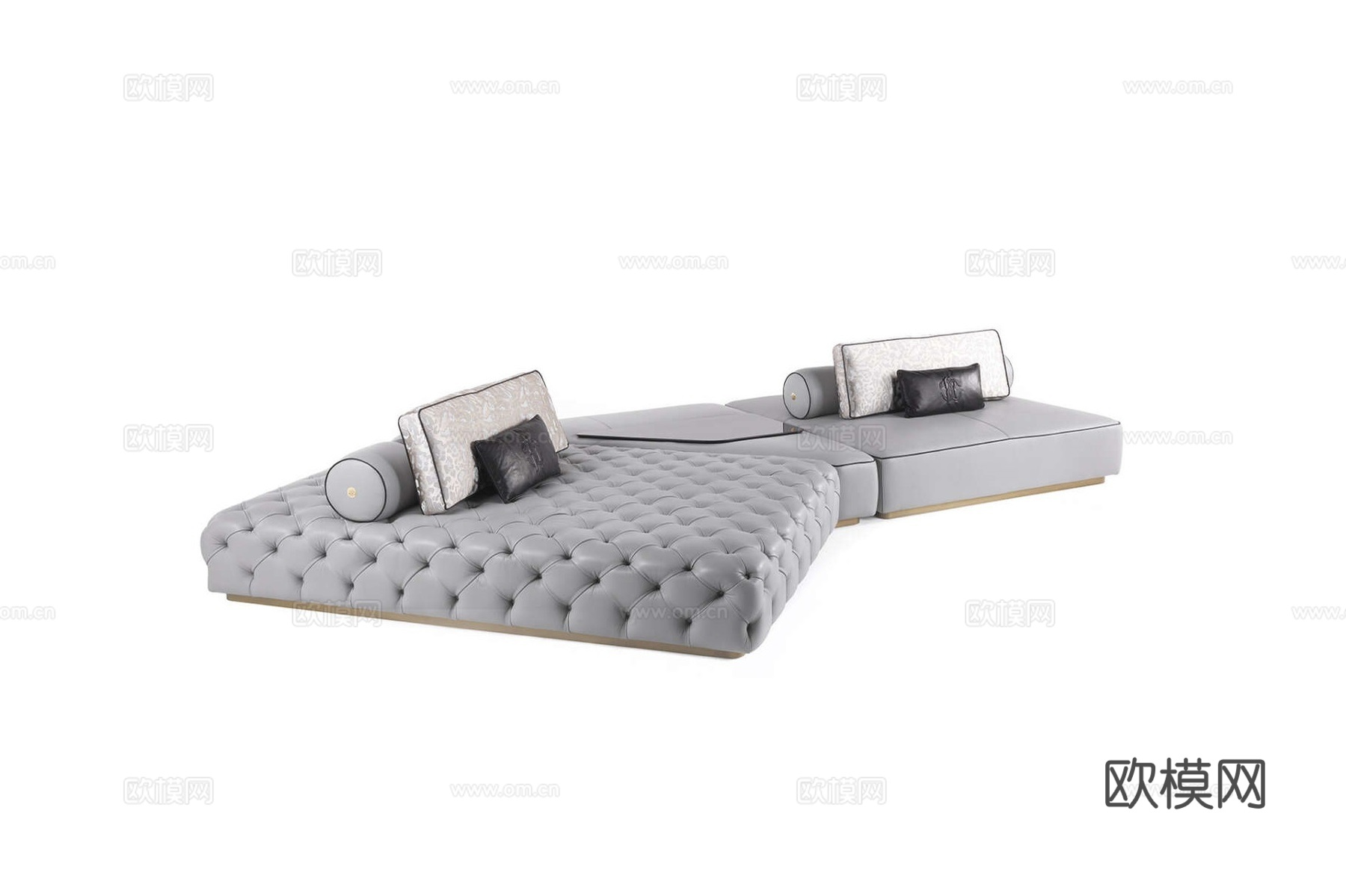 roberto canalll 意式三人沙发3d模型下载