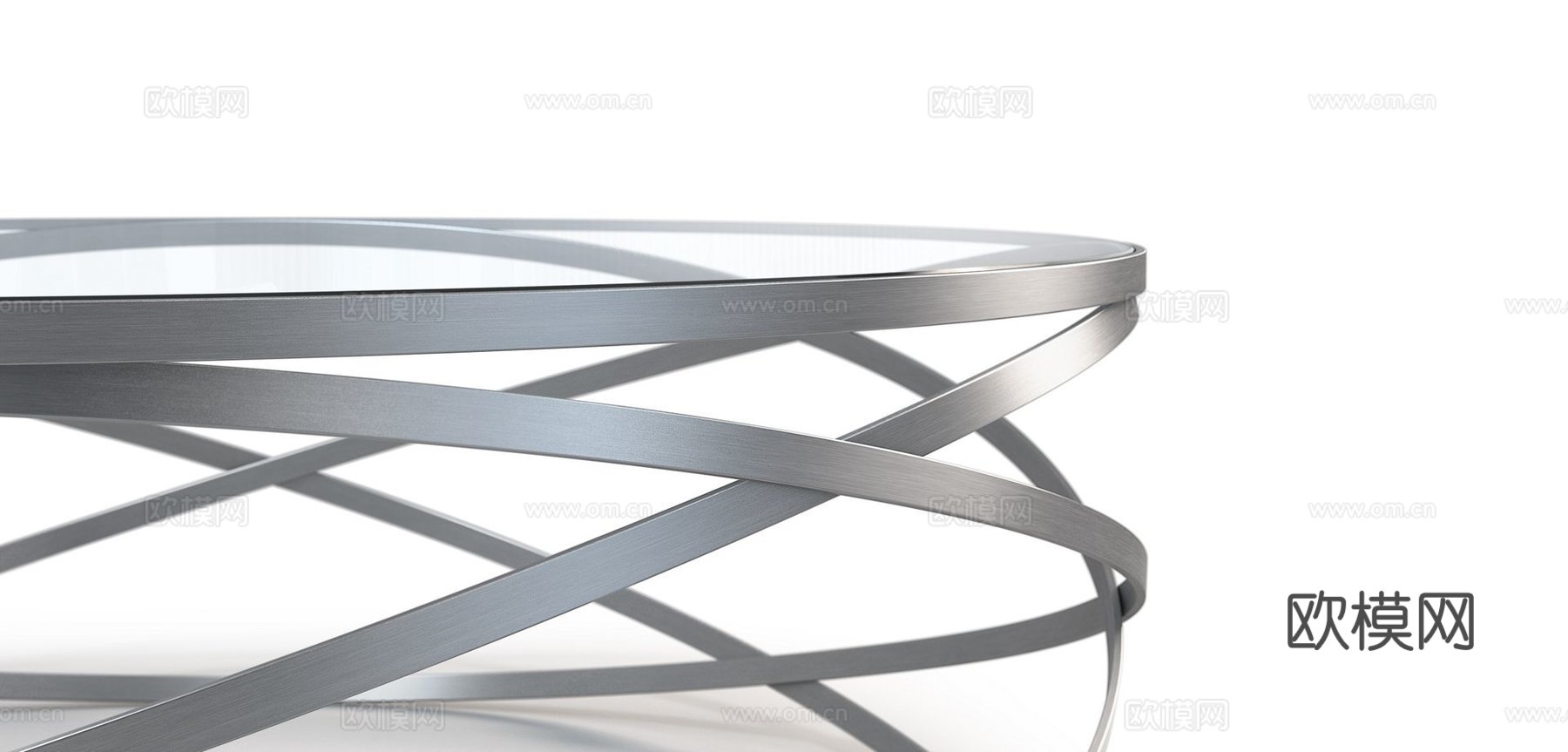 rochebobois 意式圆茶几3d模型下载（渲染图7）