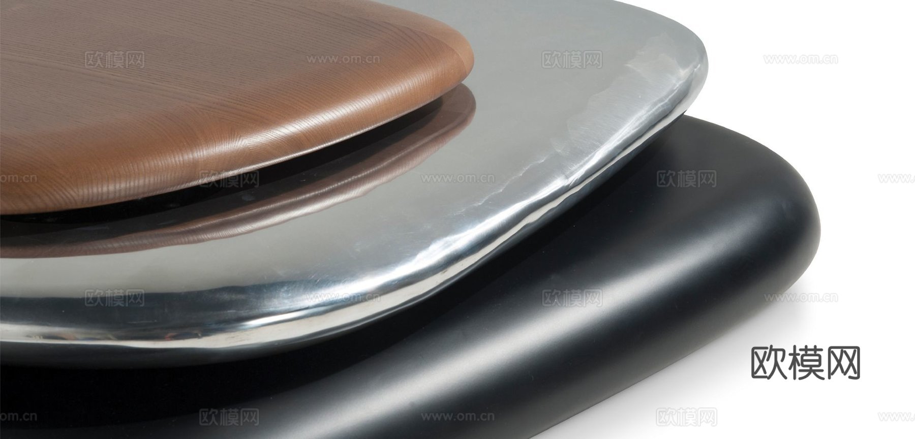 rochebobois 意式茶几3d模型下载（渲染图4）