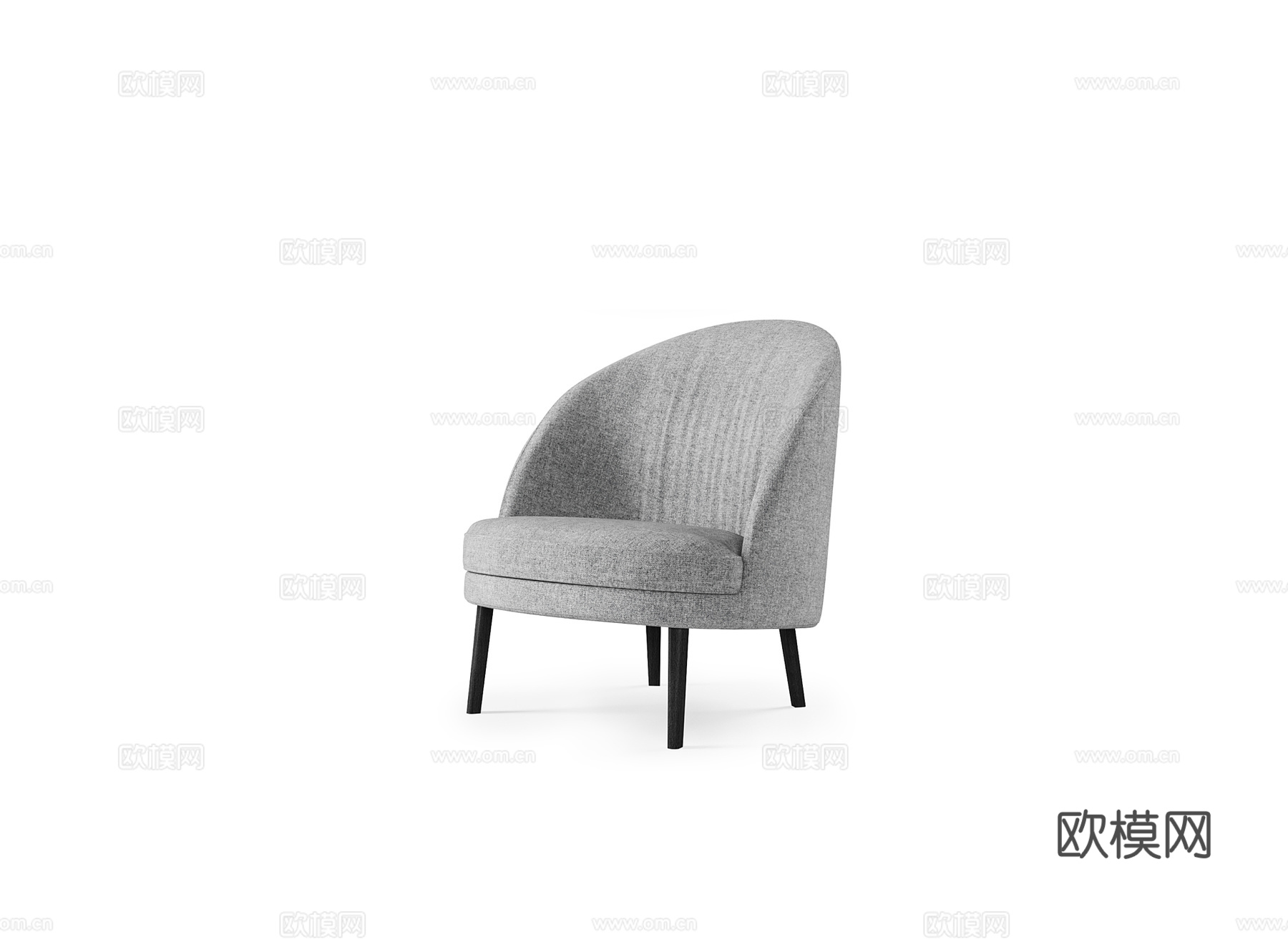 arflex 休闲椅3d模型下载（渲染图2）