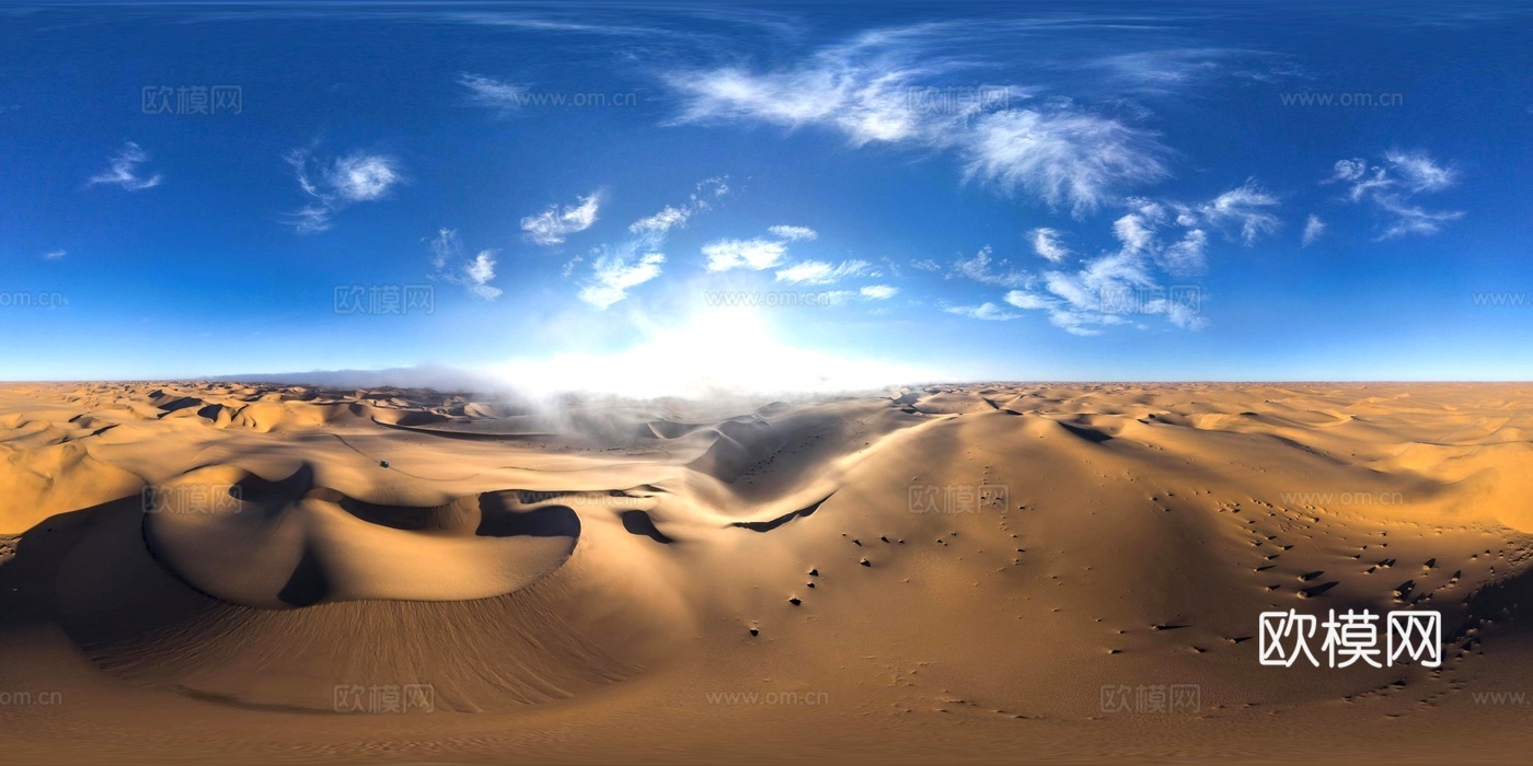 沙漠天空全景贴图