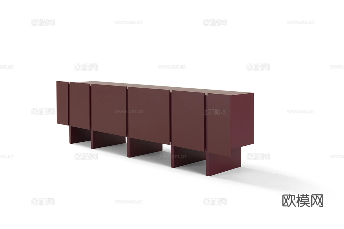 Amura 电视柜3d模型下载