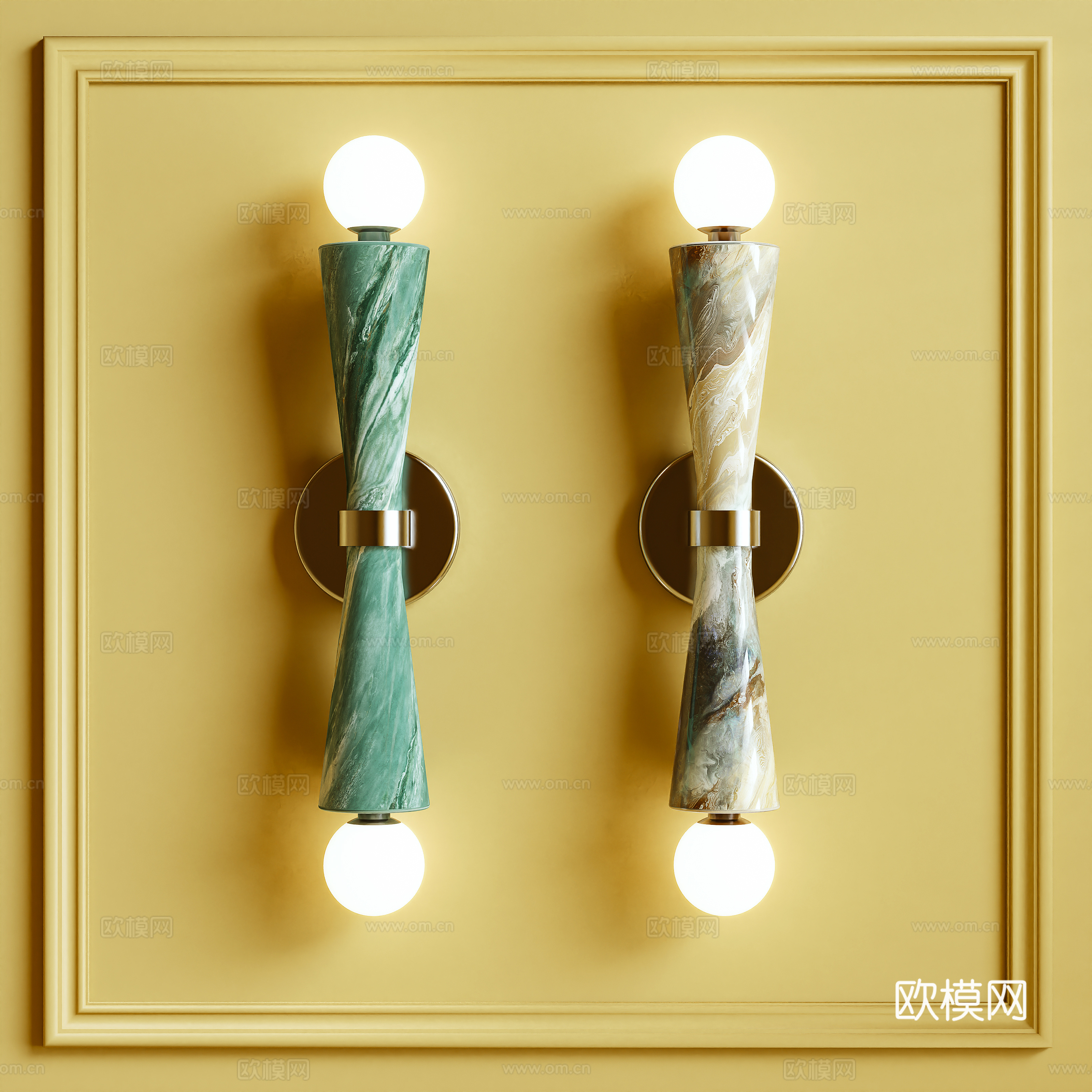壁灯3d模型下载