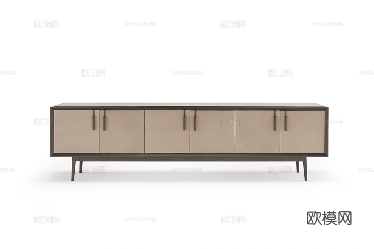 Amura 电视柜3d模型下载