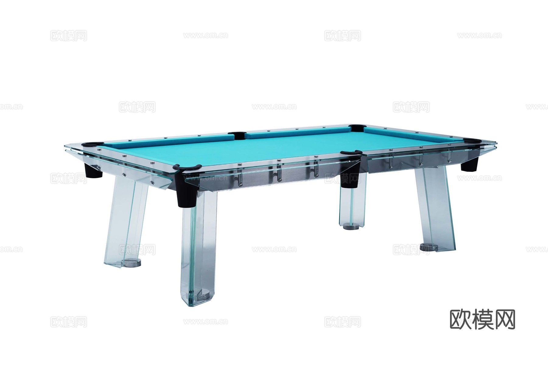 QIOCARE 台球桌3d模型下载（渲染图3）