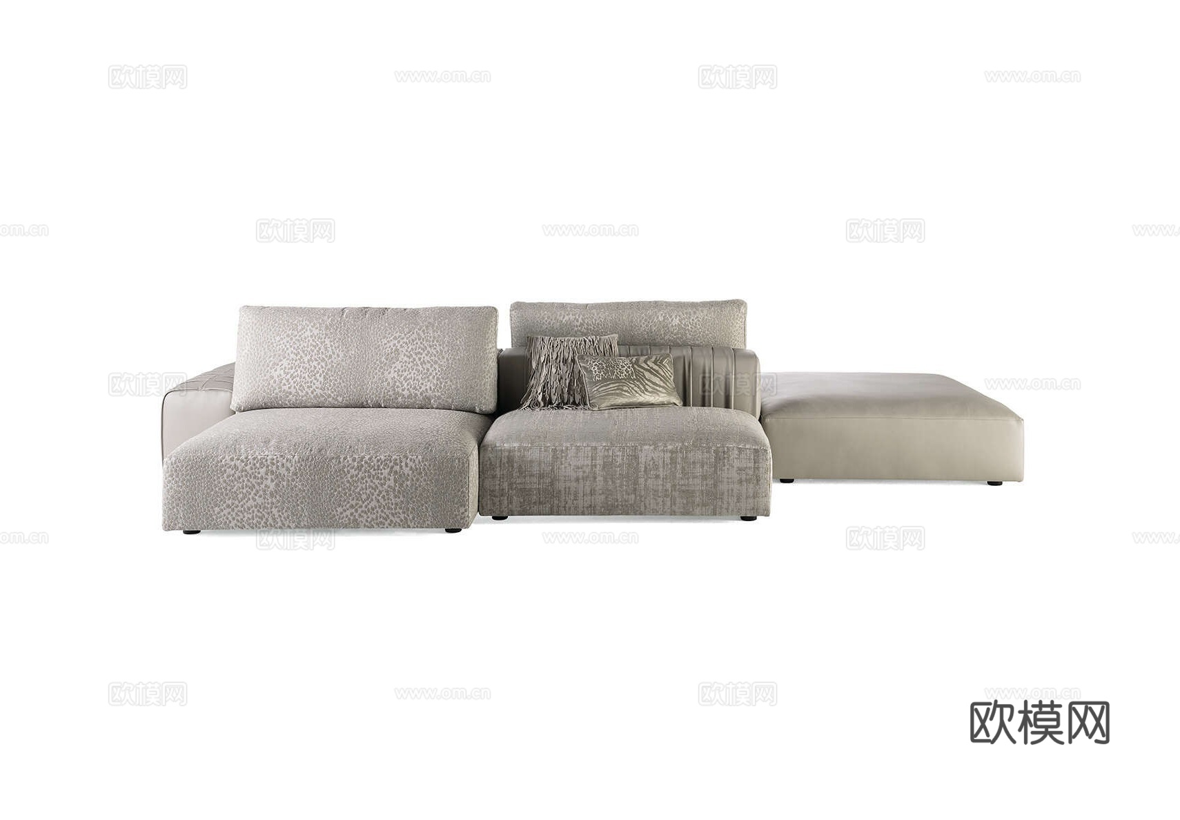 roberto canalll 意式三人沙发3d模型下载（渲染图1）