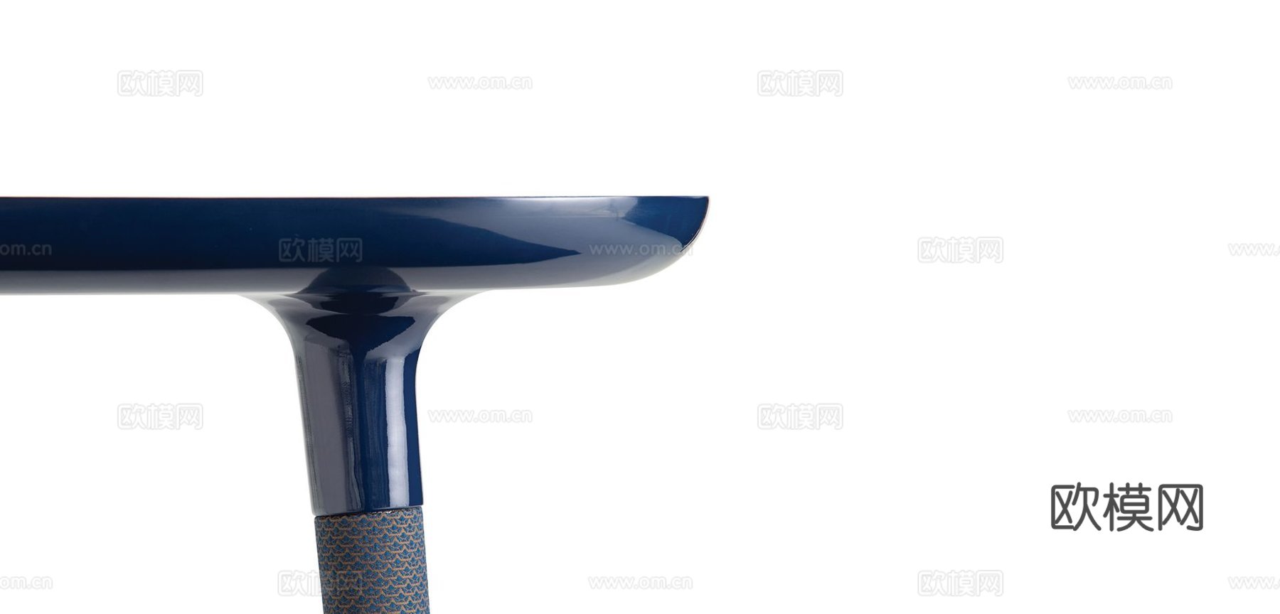 rochebobois 意式角几 圆几3d模型下载（渲染图2）