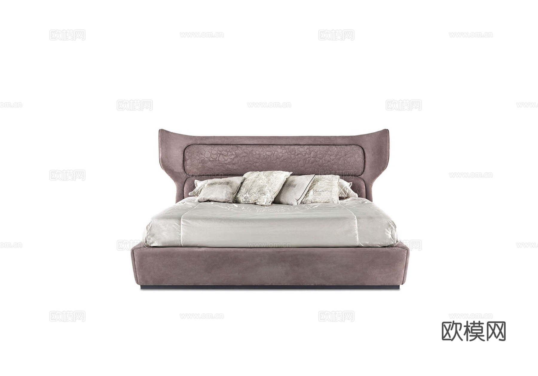 roberto canalll 意式双人床3d模型下载