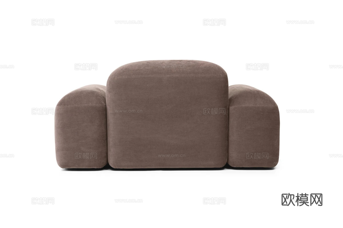 Amura 单人沙发3d模型下载（渲染图3）