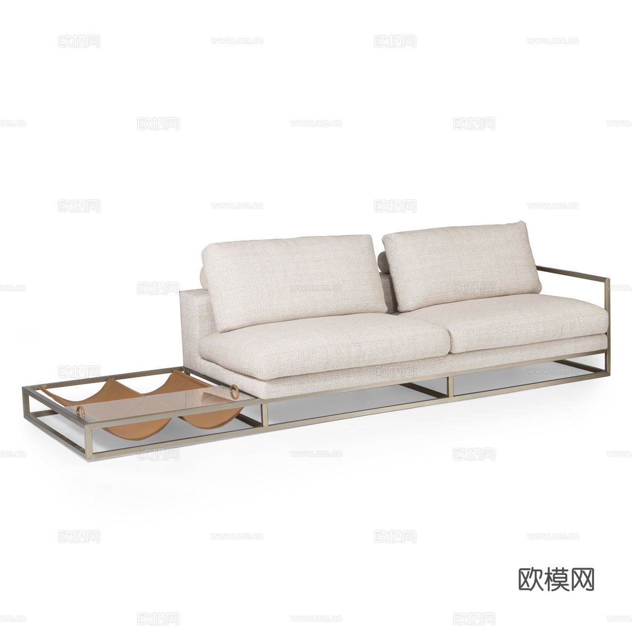 ASTON MARTIN 意式双人沙发3d模型下载（渲染图3）