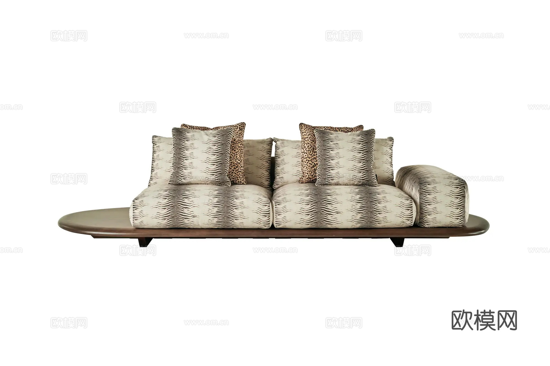 roberto canalll 意式双人沙发3d模型下载（渲染图1）