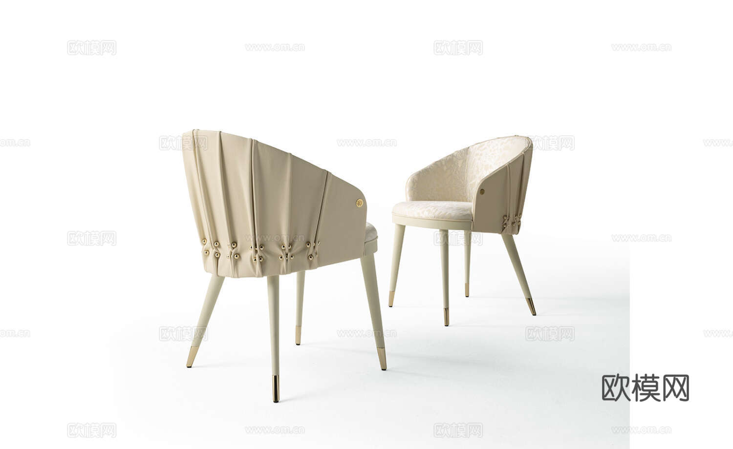 roberto canalll 意式餐椅3d模型下载（渲染图2）