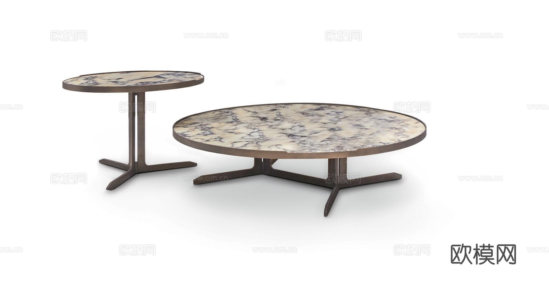 alberla 意式茶几3d模型下载（渲染图2）