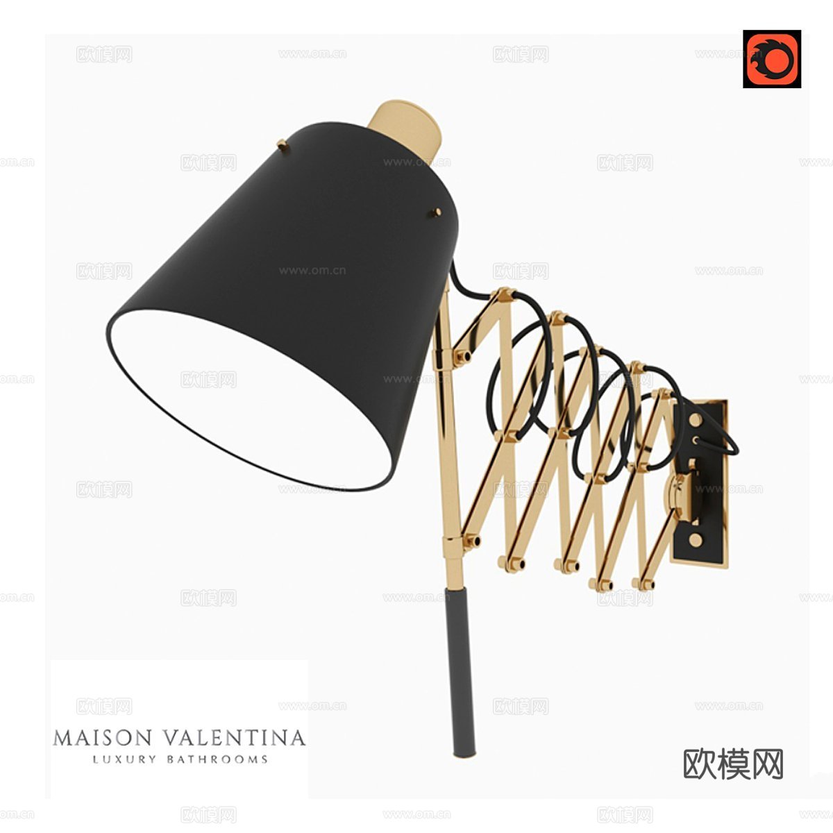 Maison Valentina Pastorius 壁灯3d模型