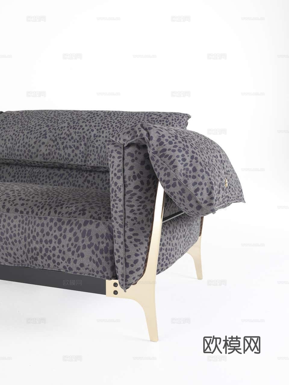 roberto canalll 意式双人沙发3d模型下载（渲染图4）