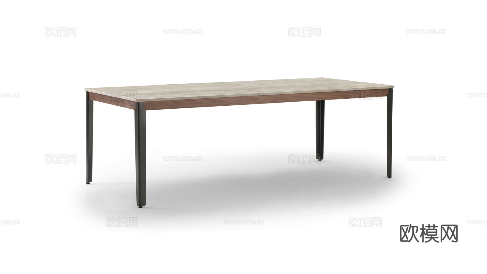 arflex 餐桌3d模型下载（渲染图2）