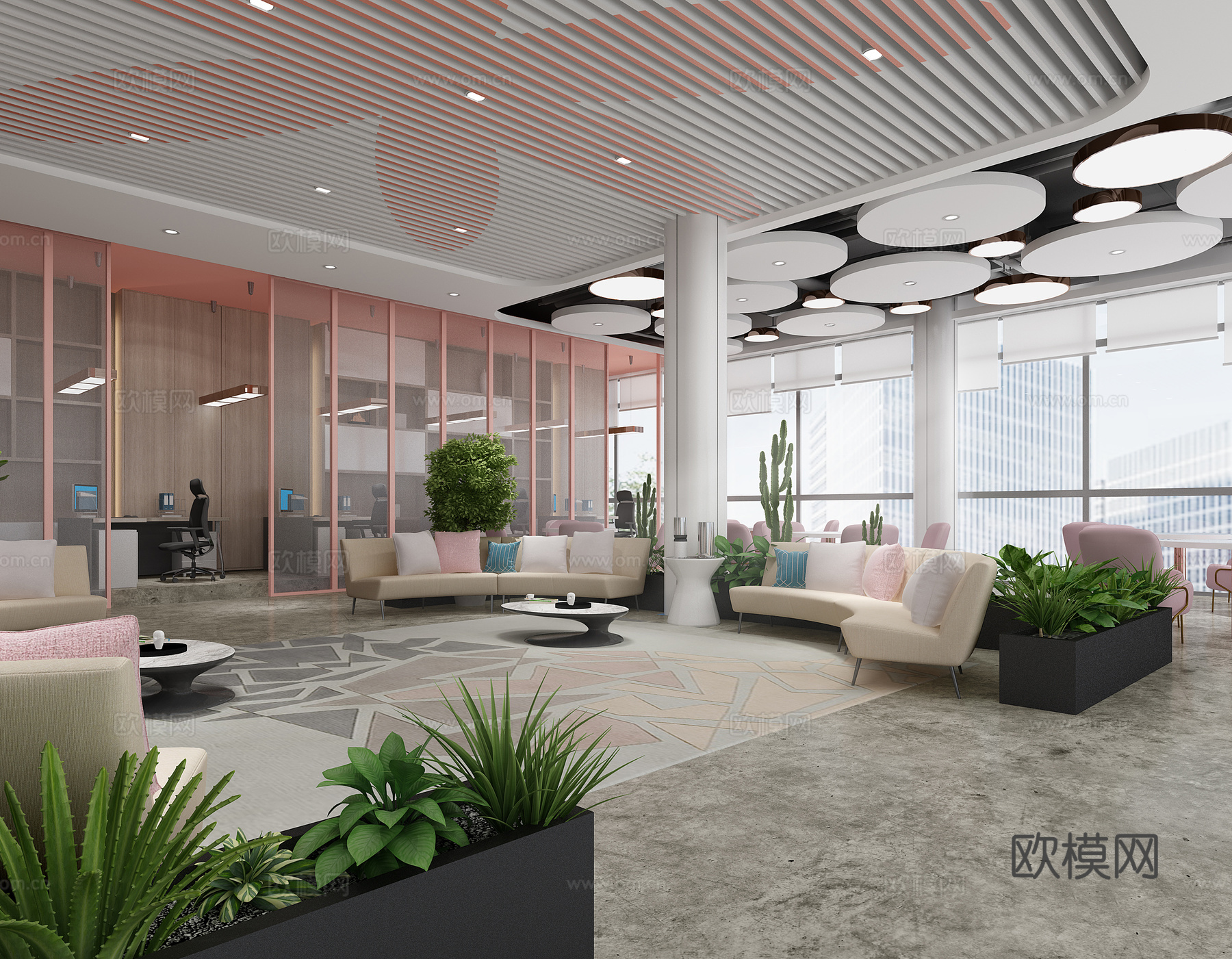 现代妇女婚恋知道中心3d模型下载