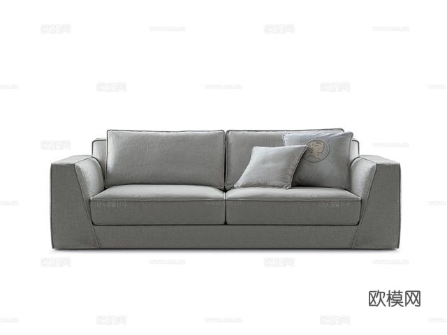 alberla 双人沙发3d模型下载