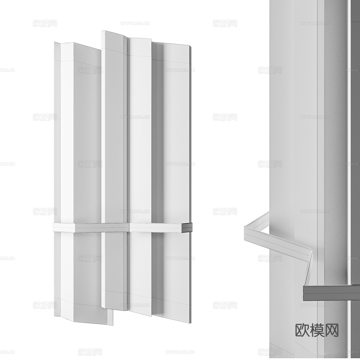 现代Antrax散热器3d模型