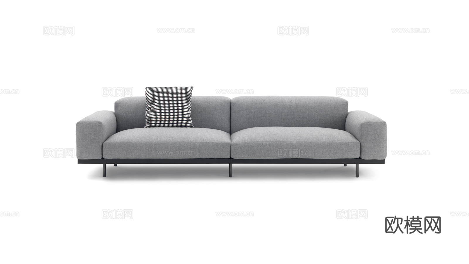 arflex 双人沙发3d模型下载