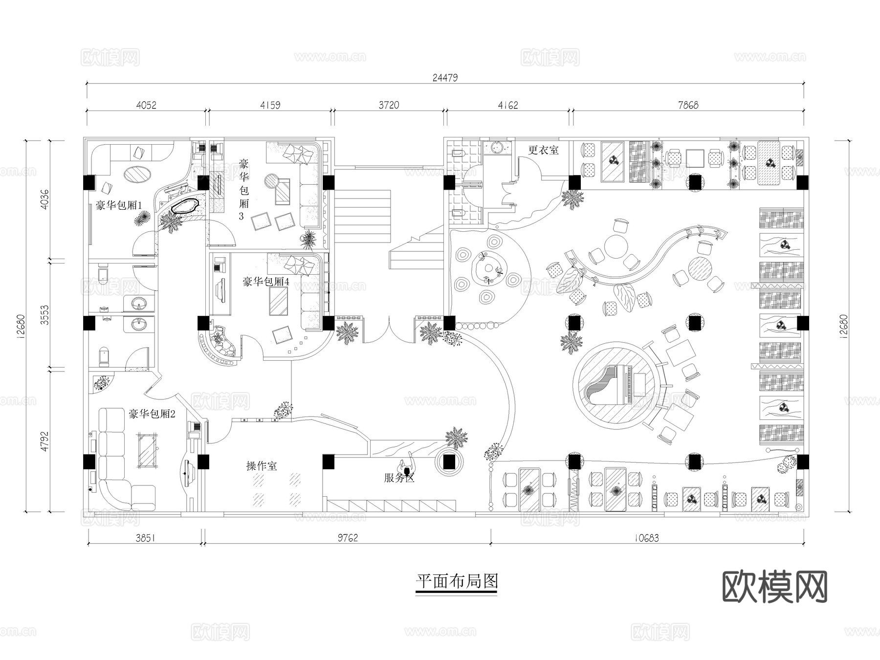 45套咖啡厅咖啡馆咖啡店CAD施工图cad施工图