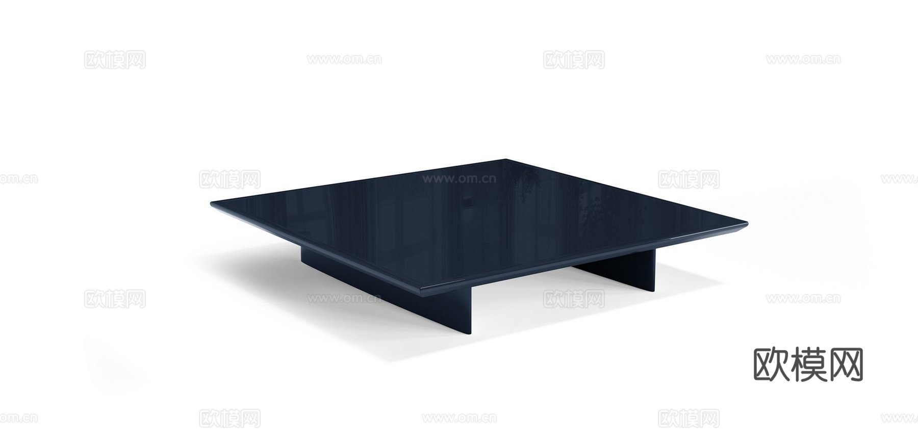 rochebobois 意式方茶几3d模型下载（渲染图5）