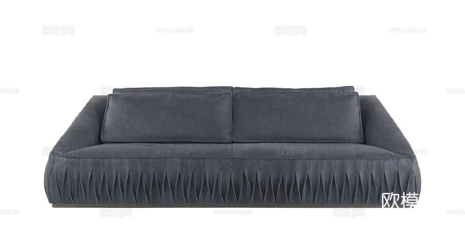 roberto canalll 简欧双人沙发3d模型下载（渲染图2）
