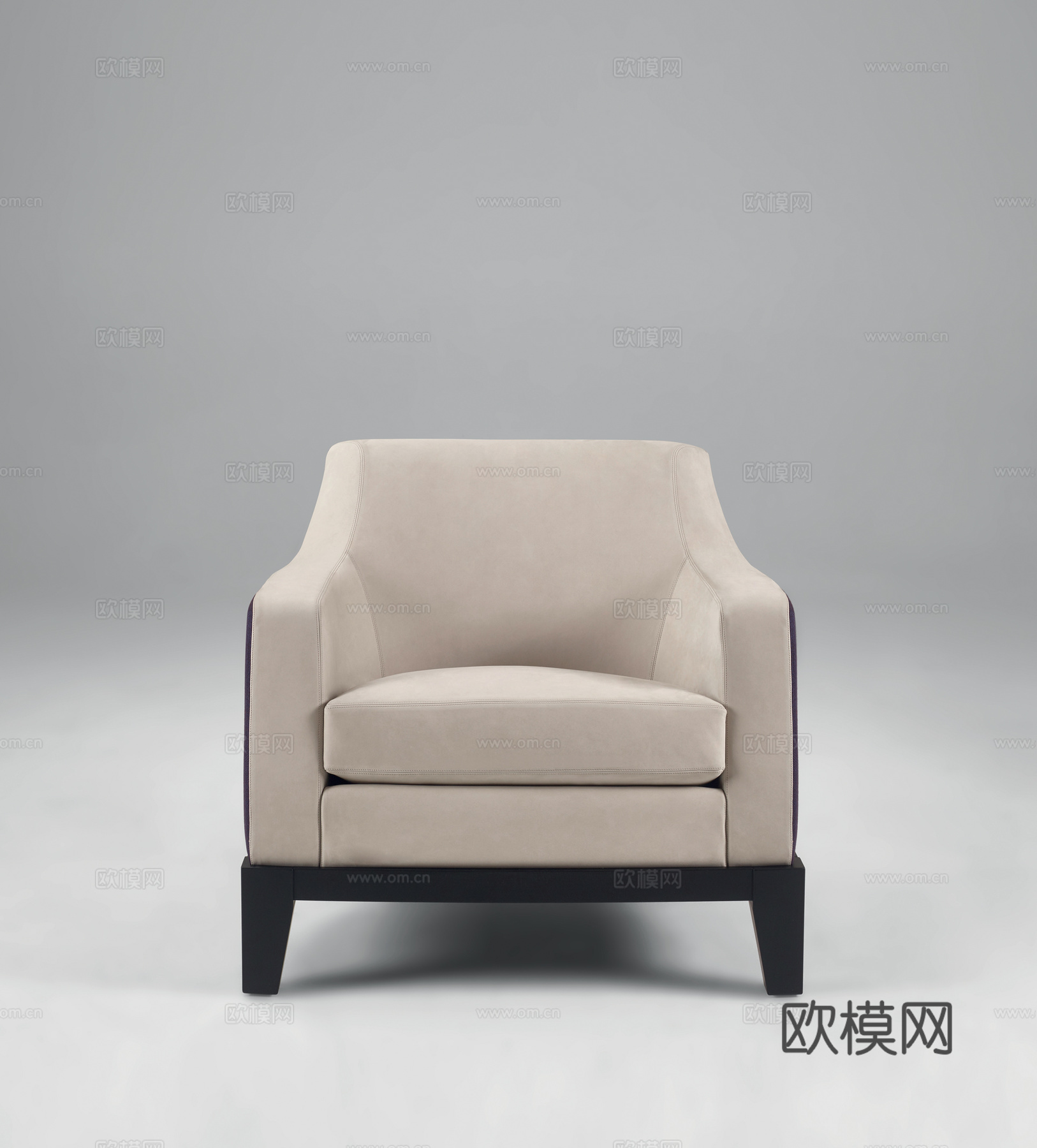 PROMEMORIA 意式单人沙发3d模型下载（渲染图3）