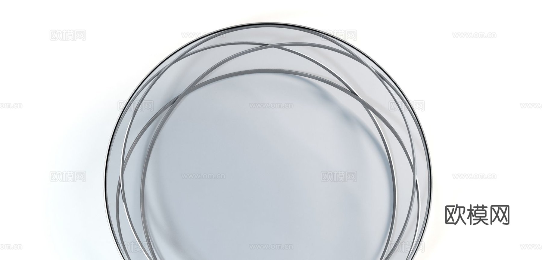 rochebobois 意式圆茶几3d模型下载（渲染图2）