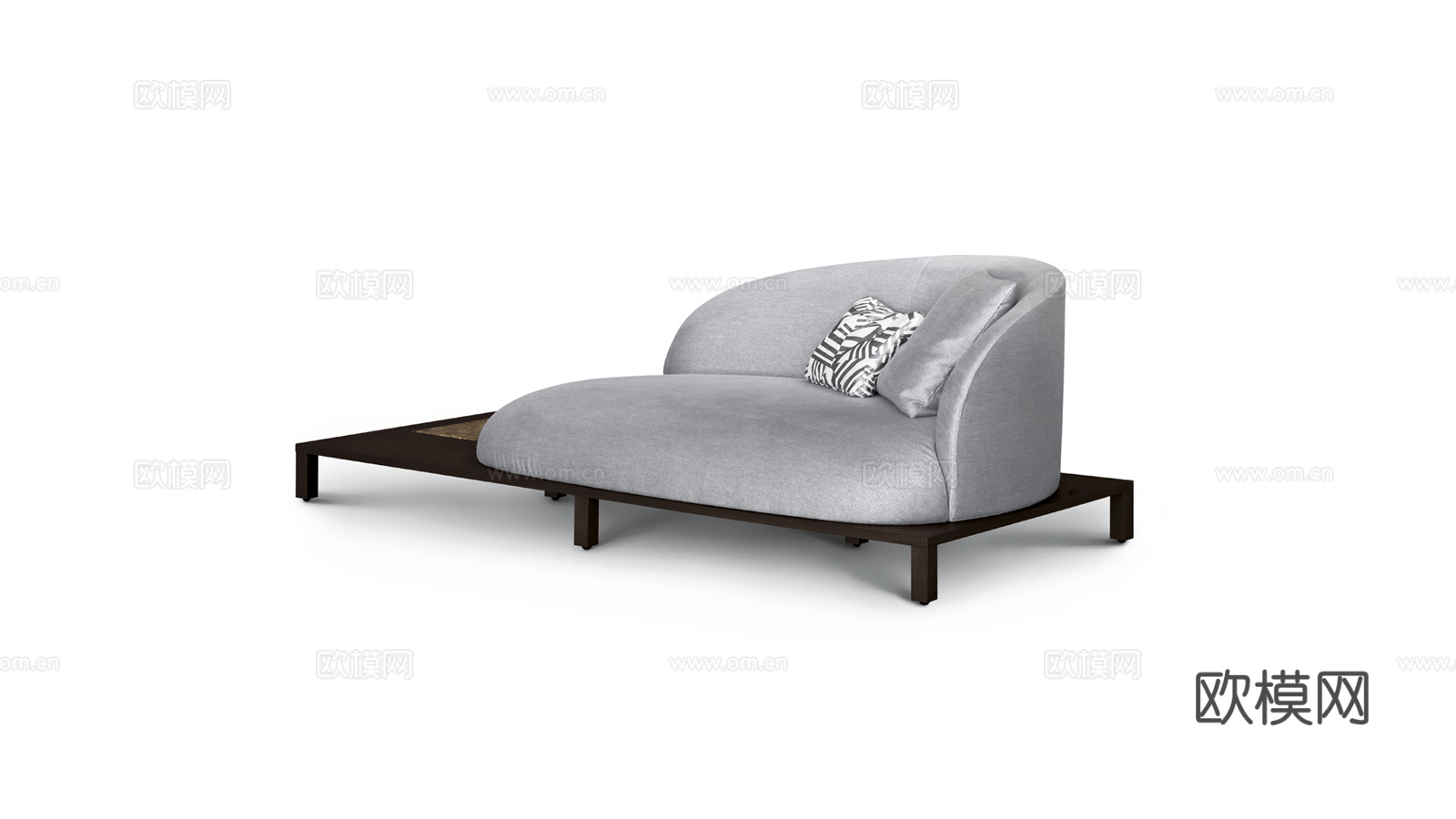 arflex 双人沙发3d模型下载（渲染图2）