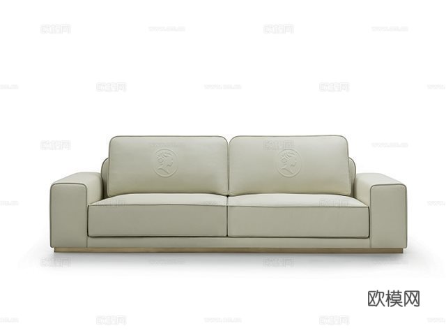alberla 双人沙发3d模型下载