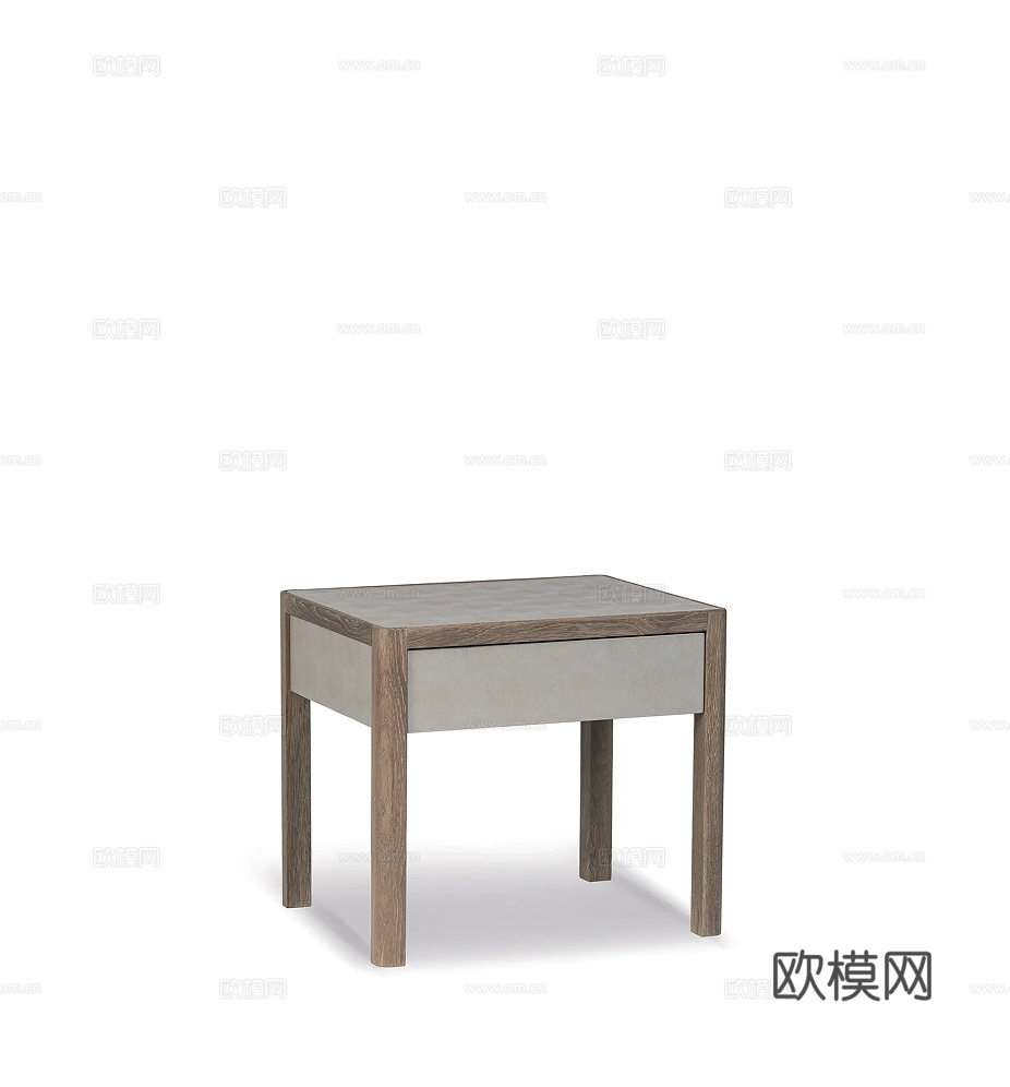 ARMANI casa 意式床头柜3d模型下载