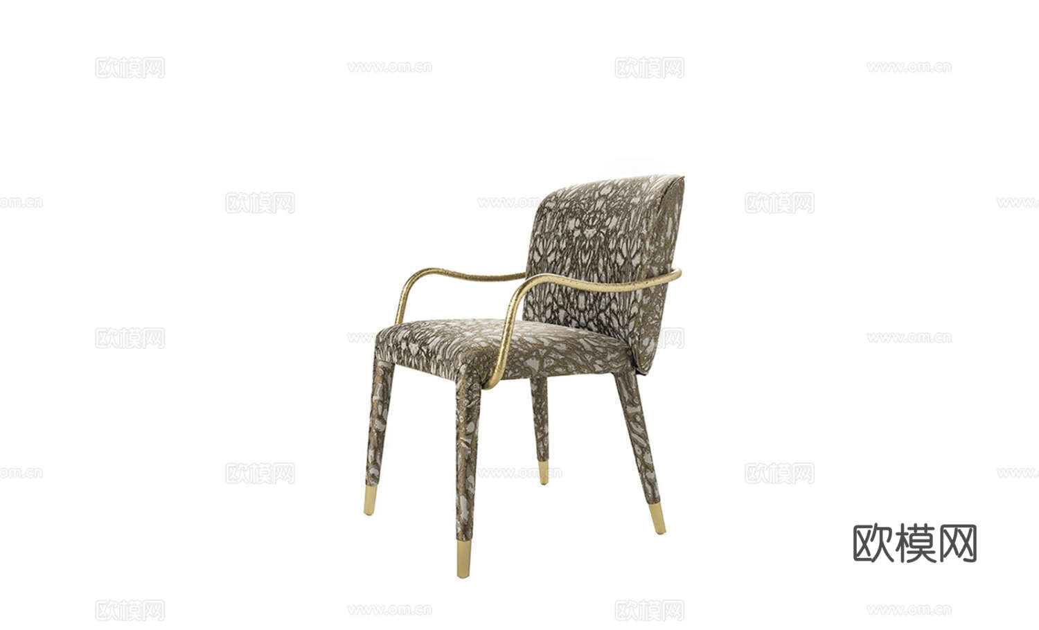 roberto canalll 意式餐椅3d模型下载（渲染图3）