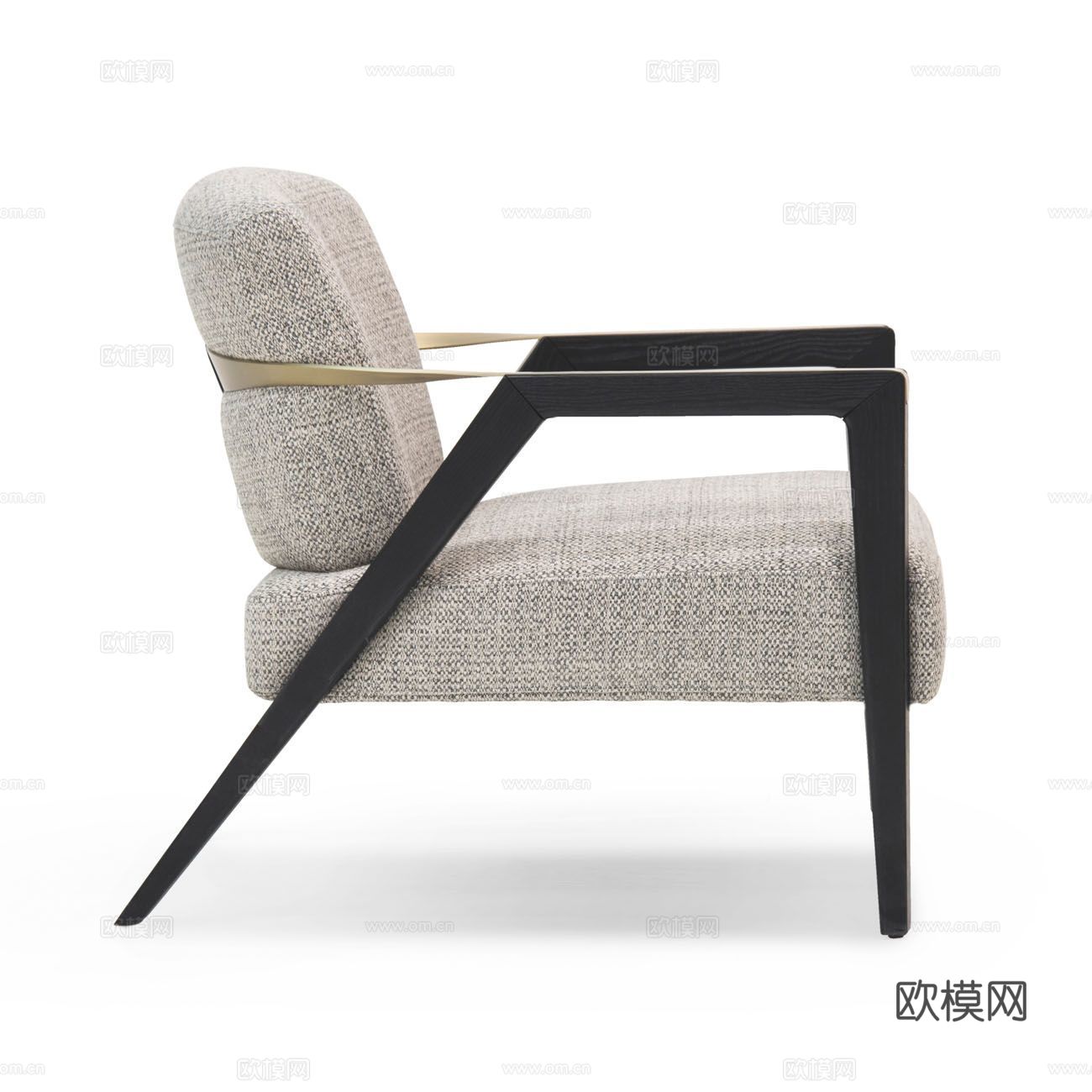 ASTON MARTIN 意式休闲椅3d模型下载（渲染图2）