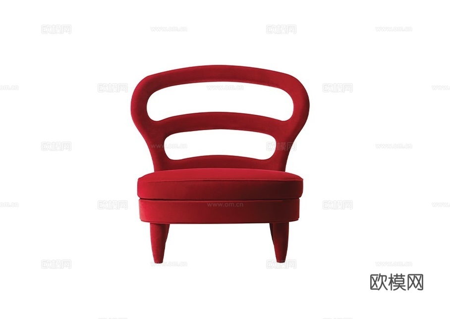 PROMEMORIA 意式休闲椅3d模型下载
