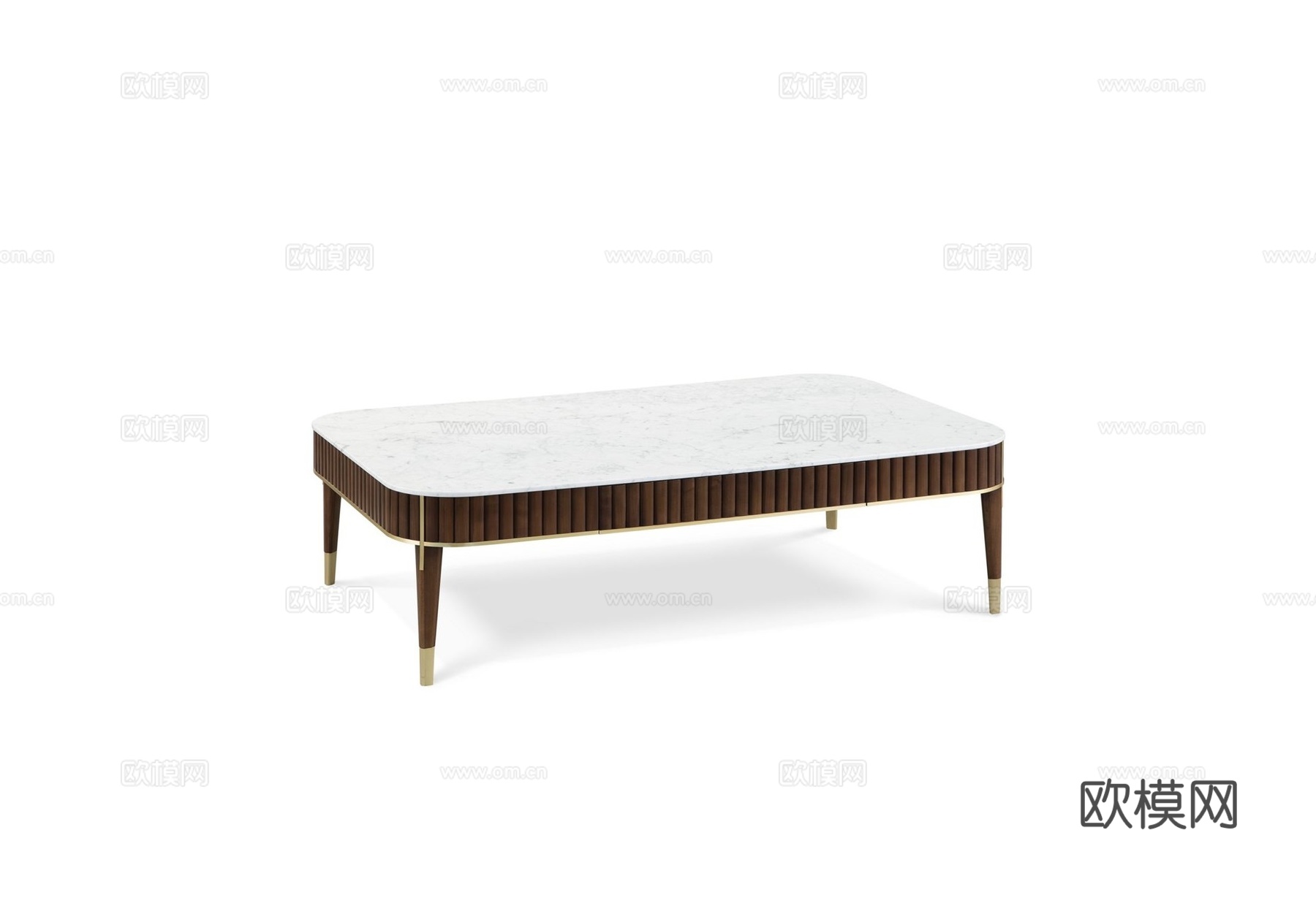 rochebobois 意式方茶几3d模型下载