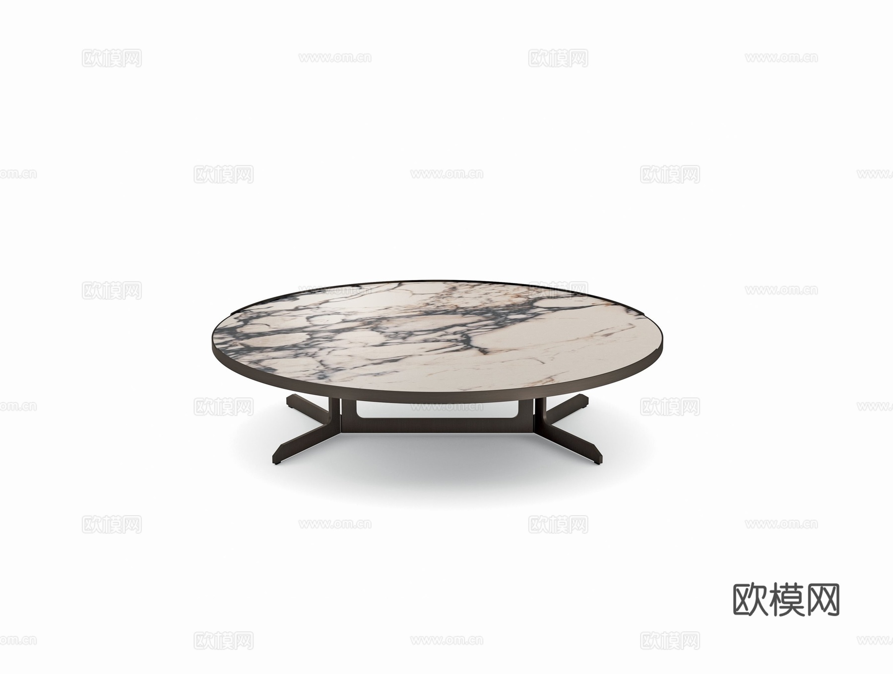 alberla 意式茶几3d模型下载（渲染图1）