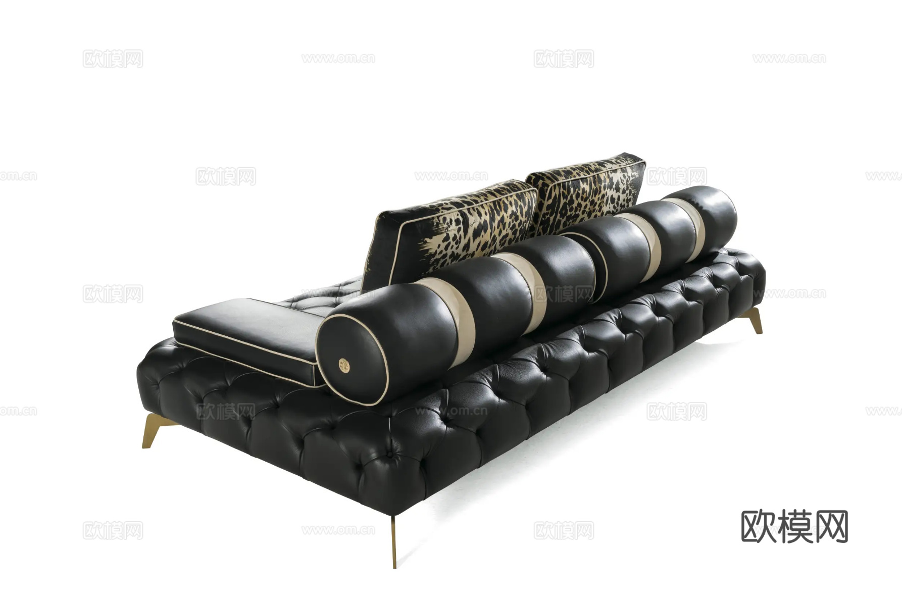 roberto canalll 意式双人沙发3d模型下载（渲染图3）