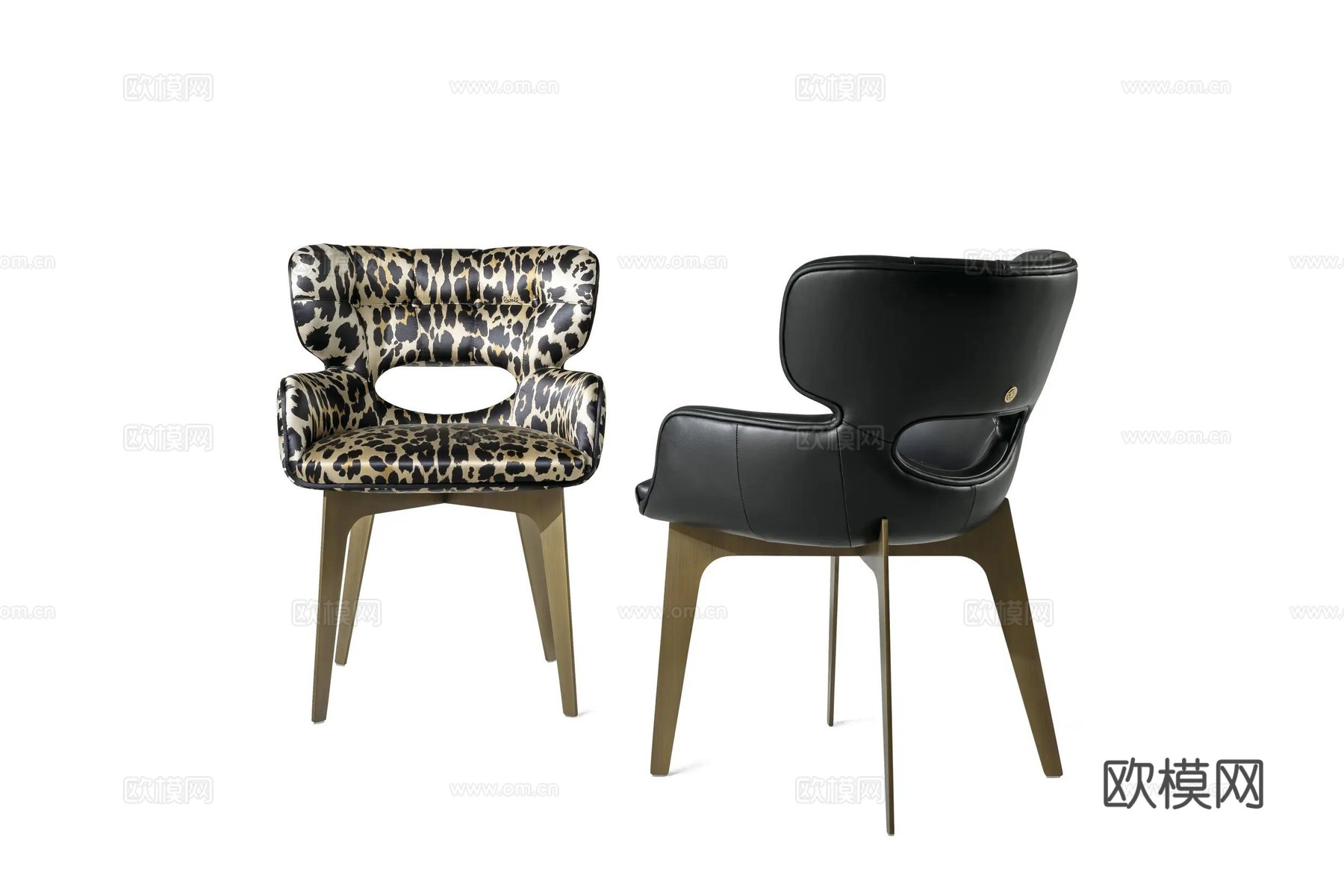 roberto canalll 意式餐椅3d模型下载（渲染图2）