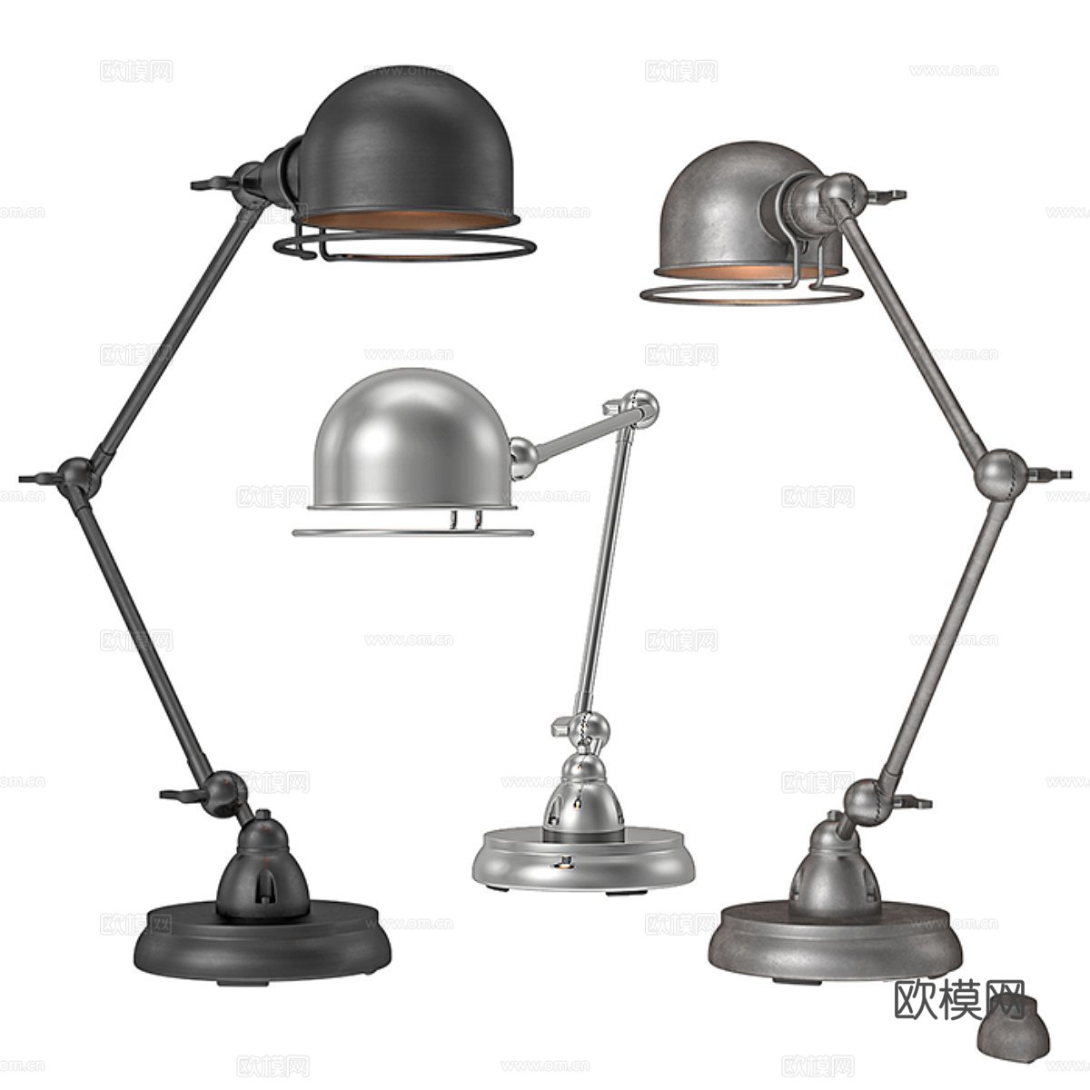 RH - Atelier 任务台灯3d模型