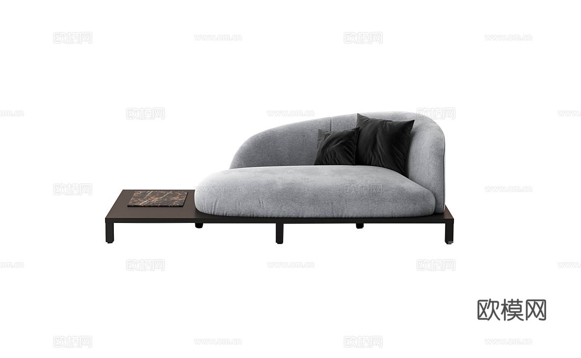 arflex 双人沙发3d模型下载（渲染图1）