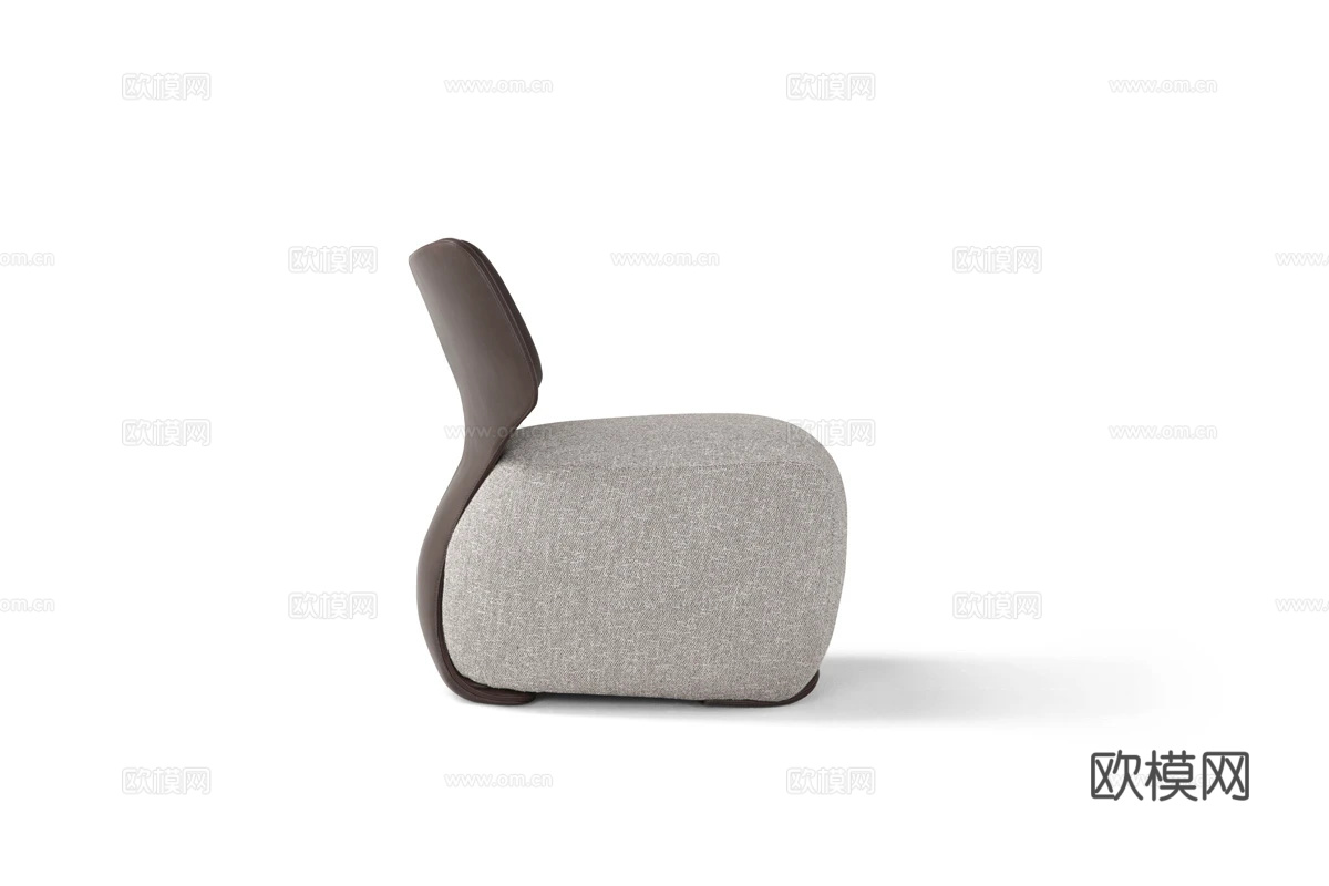 Amura 意式单人沙发3d模型下载（渲染图4）
