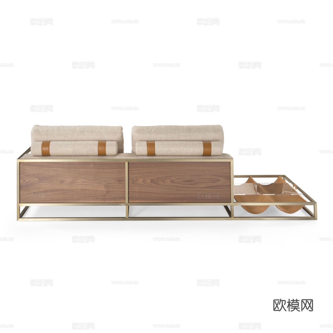 ASTON MARTIN 意式双人沙发3d模型下载（渲染图6）