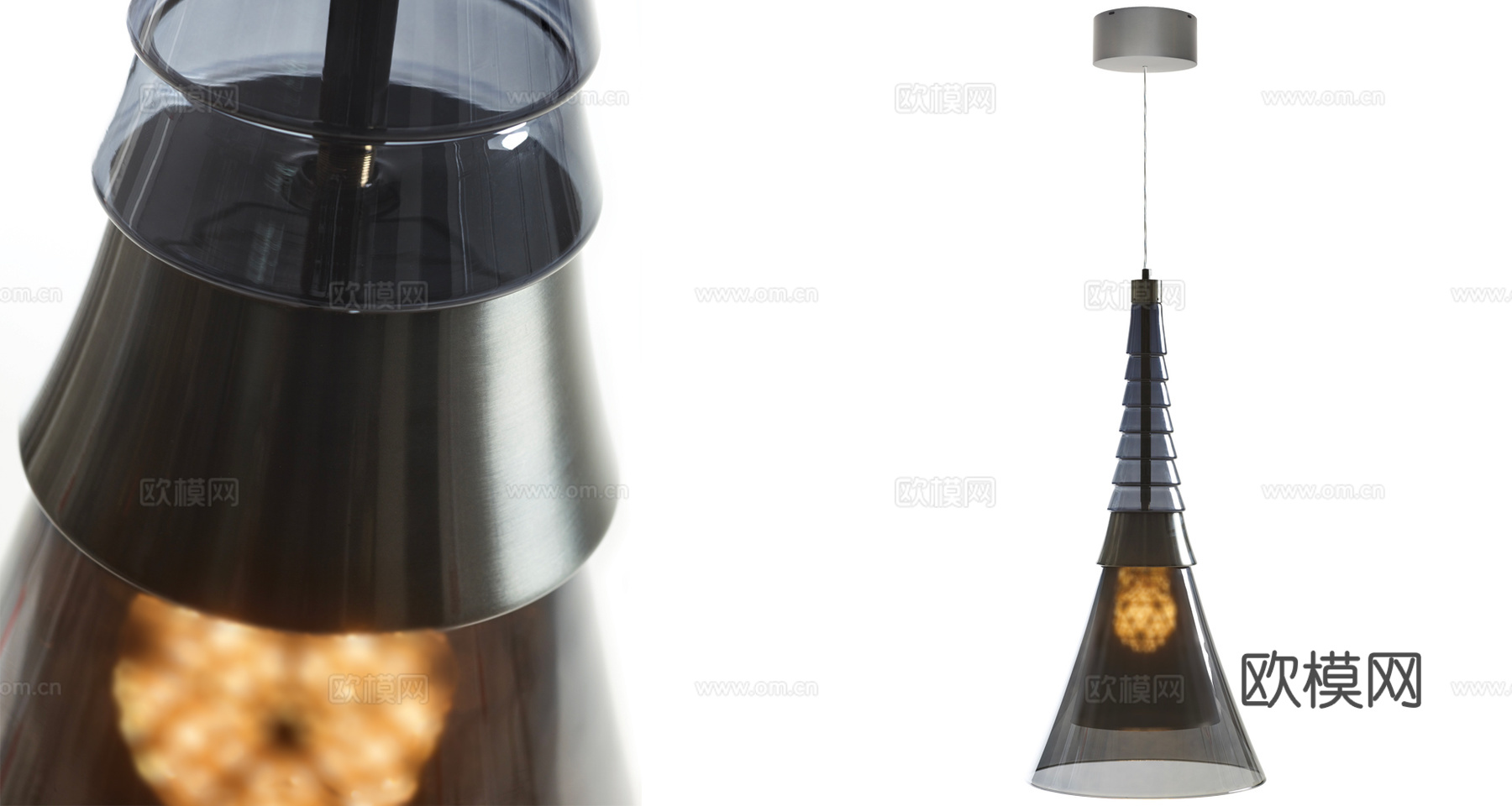 PROMEMORIA 吊灯3d模型下载（渲染图2）