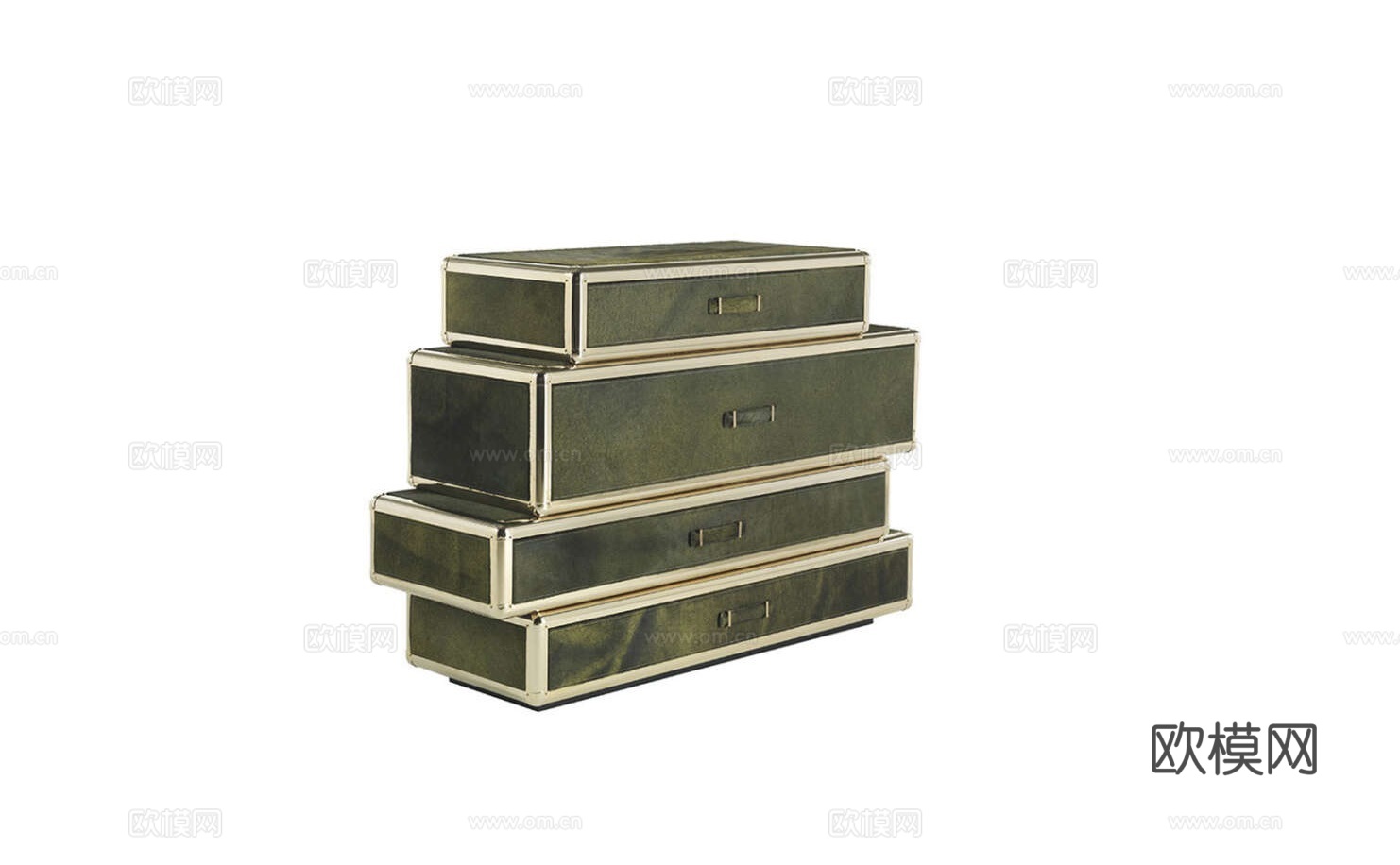 roberto canalll 意式造型斗柜3d模型下载（渲染图1）