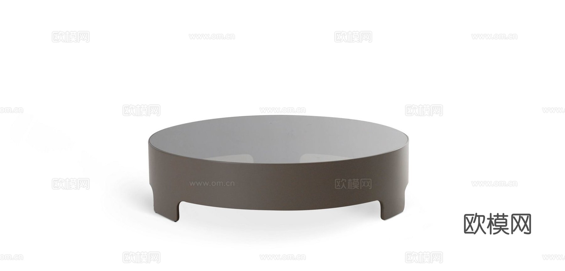 rochebobois 意式圆茶几3d模型下载（渲染图5）