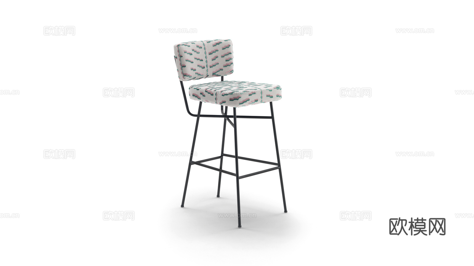 arflex 吧椅3d模型下载（渲染图2）