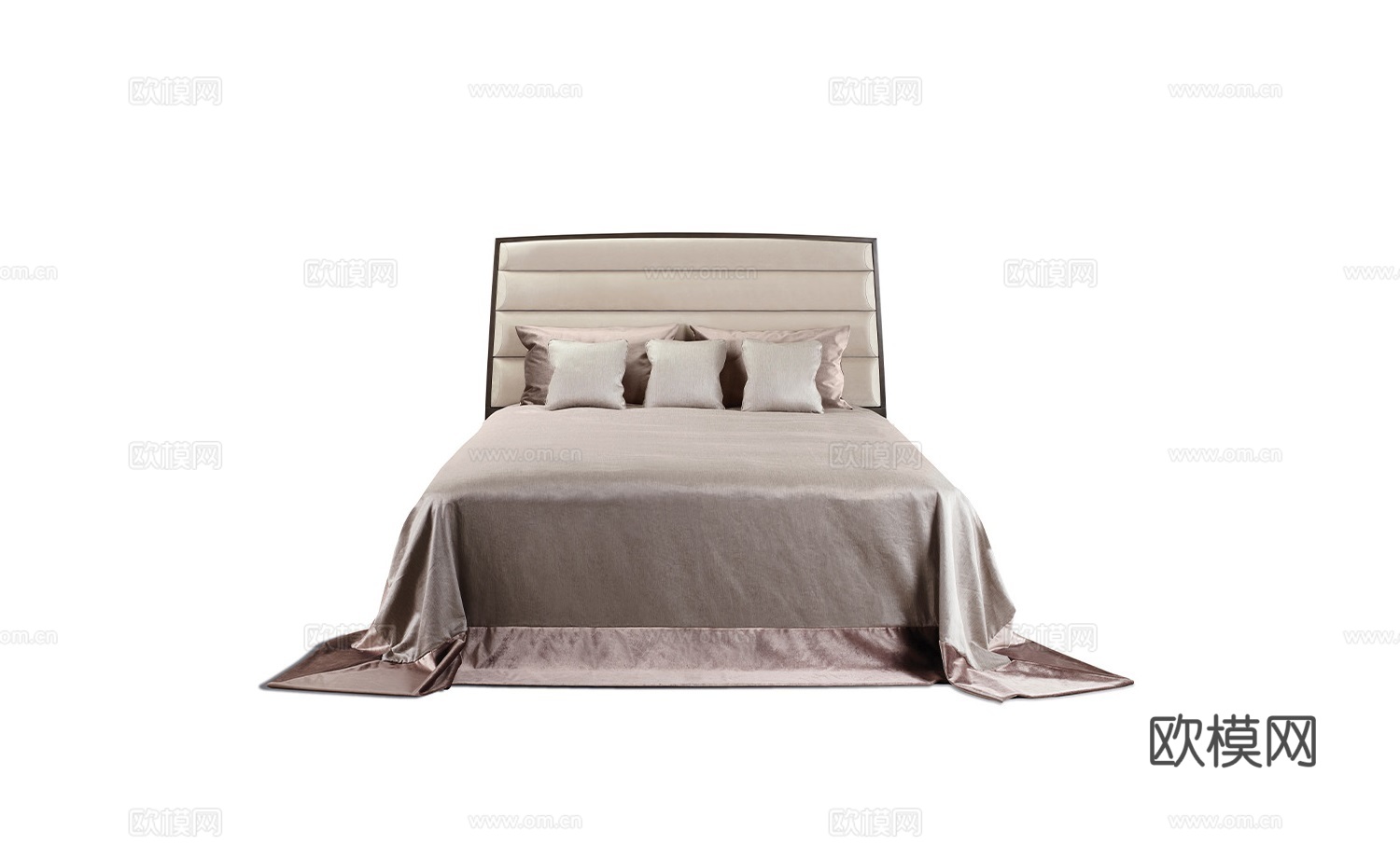 PROMEMORIA 意式双人床3d模型下载