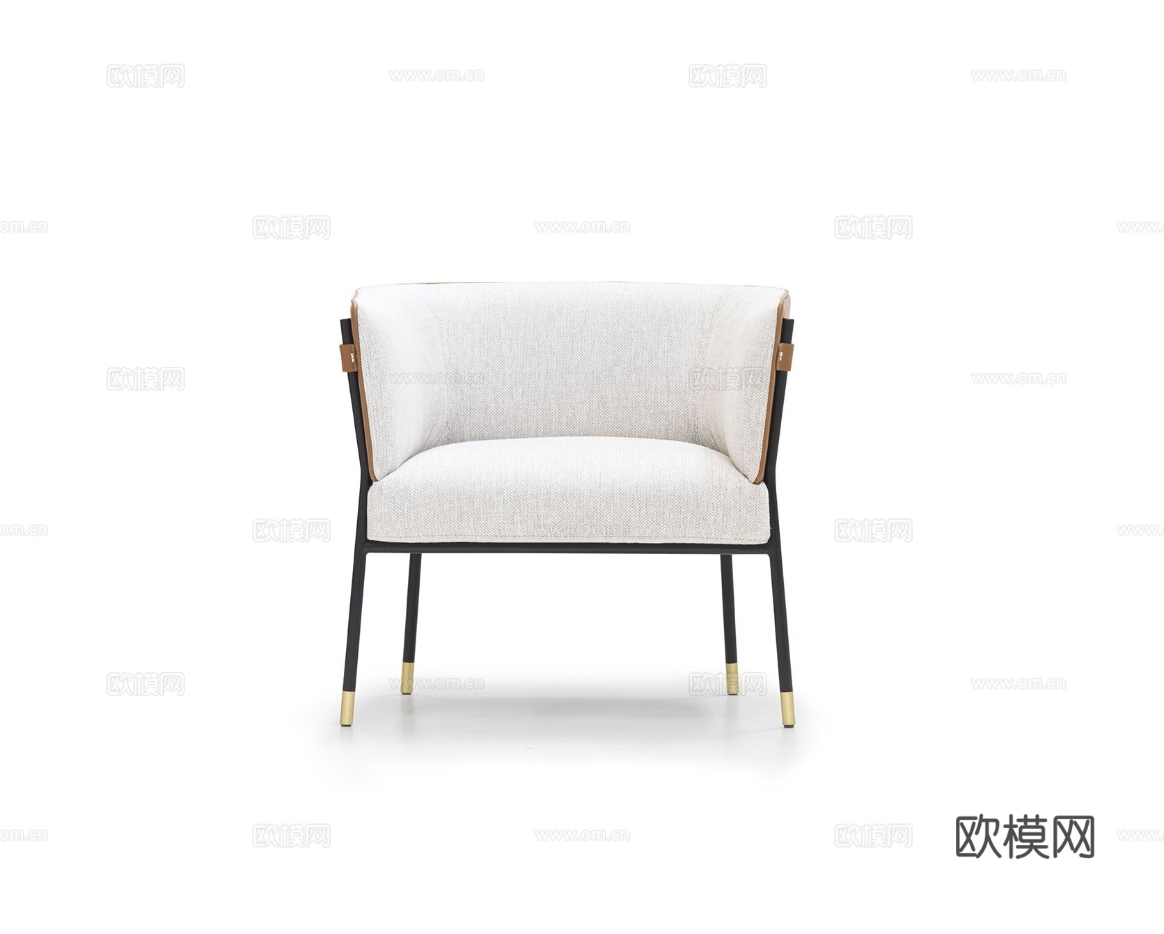 ASTON MARTIN 意式休闲椅3d模型下载（渲染图1）